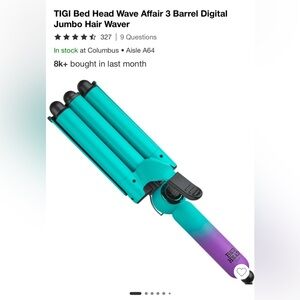 Bed Head Teal and Purple Hair Waver